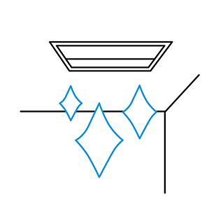 Предотвращение загрязнения потолка Предотвращение загрязнения потолка